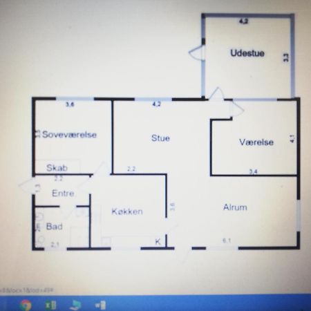 Holiday Home Kirkeby Feriehus Roslev Экстерьер фото