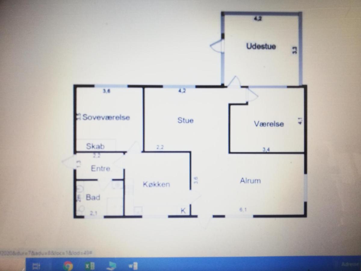 Holiday Home Kirkeby Feriehus Roslev Экстерьер фото